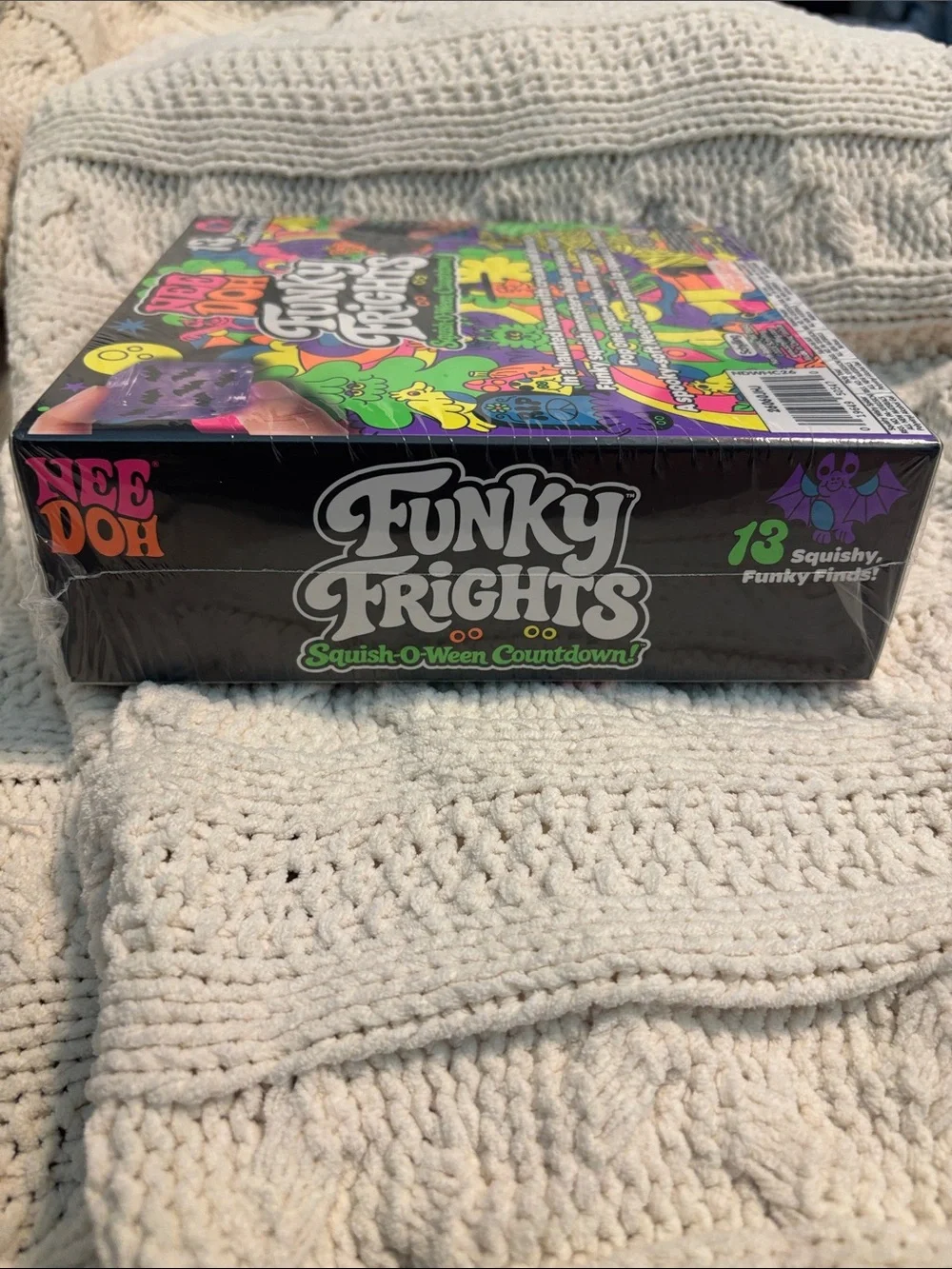 NeeDoh Funky Frights Squishy Toy Set - Neon Multi-Color